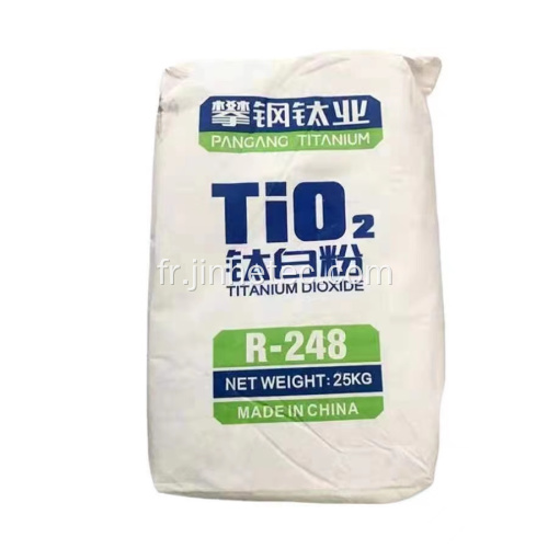 Dioxyde de titane R248 pour le tuyau en PVC